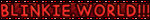 blinkie world red